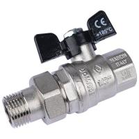 Кран BUGATTI (322) с накидной гайкой 1"