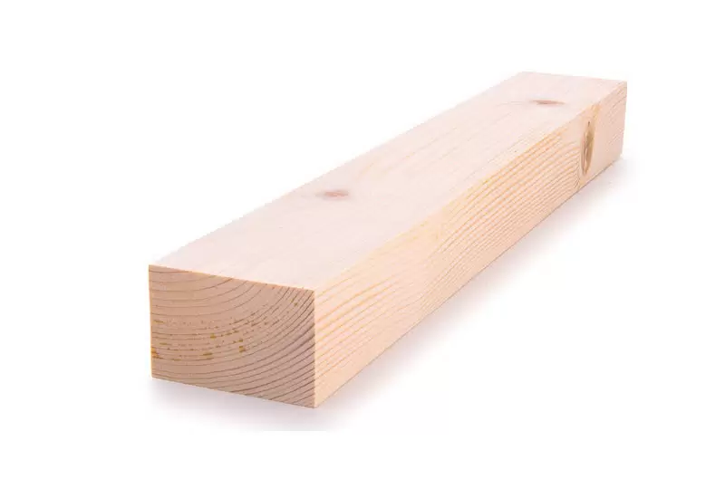 Брусок сухой строганный, хвоя, ГОСТ, 50х70х3000 мм