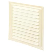 Приточно-вытяжная решетка металлическая МВМ 125 С бежевая