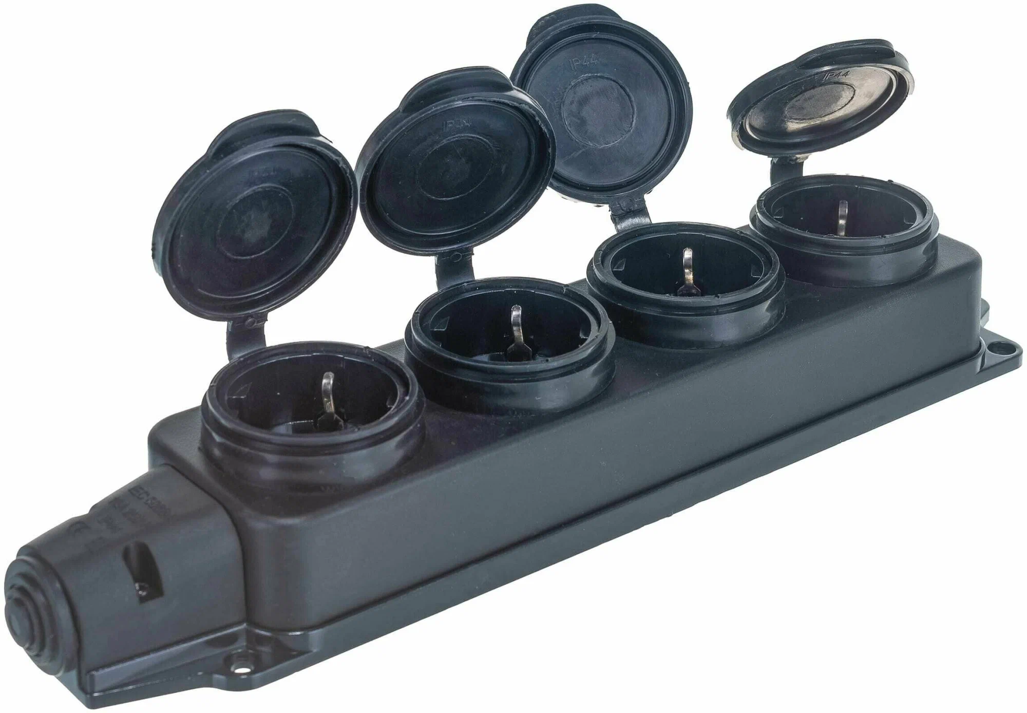 Колодка 4-я с крышкой каучук