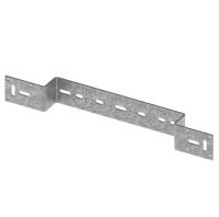 Усиленная монтажная пластина TECE для трёх настенных уголков из оцинкованной стали (арт. 721005)