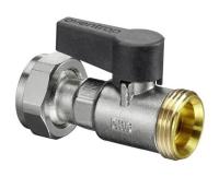 Кран шаровый Oventrop 1406504 3/4" (Ду 20) для отводов гребенки из нерж. стали