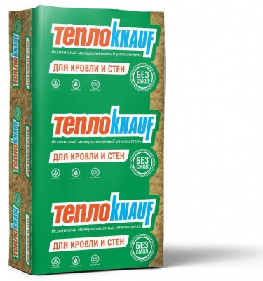 Утеплитель ТеплоКнауф коттедж 1230x610х50мм (12м2) (0,6м3)