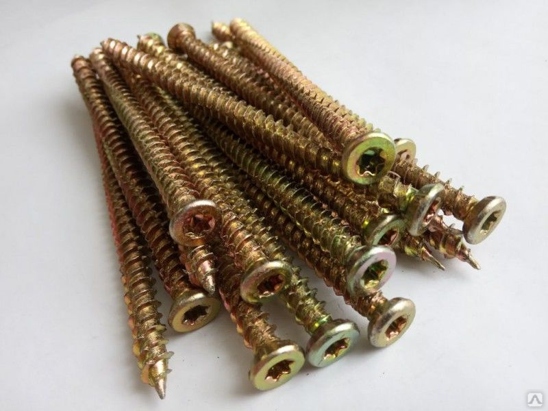 Шуруп по бетону Нагель 7,5х112 желтый цинк