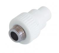 Муфта комбинированная Kalde 20x1/2" НР наружная резьба полипропиленовая 3222-nmo-200b00