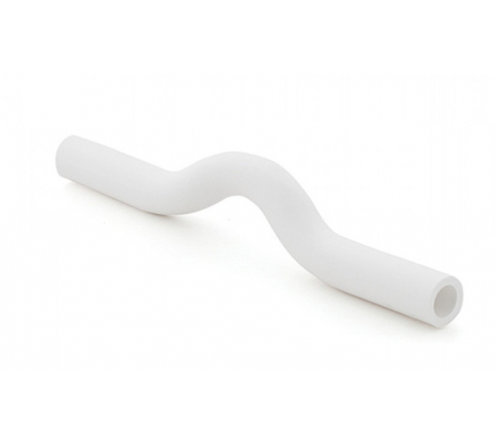 Обводная скоба белая, большая, ∅20 мм, наружная пайка