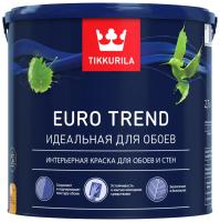 TIKKURILA EURO TREND краска для обоев и стен матовая 2.7 л. База А