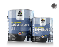 DUFA PREMIUM HAMMERLACK 3в1 эмаль на ржавчину гладкая серая 2.5 л.
