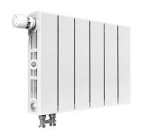 Радиатор Rifar SUPReMO Ventil 350 - 10 секций подключение нижнее (левое)