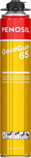 Пена монтажная PENOSIL Gold Gun 65 профессиональная 875 мл