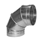 Отвод оц. D125 90*