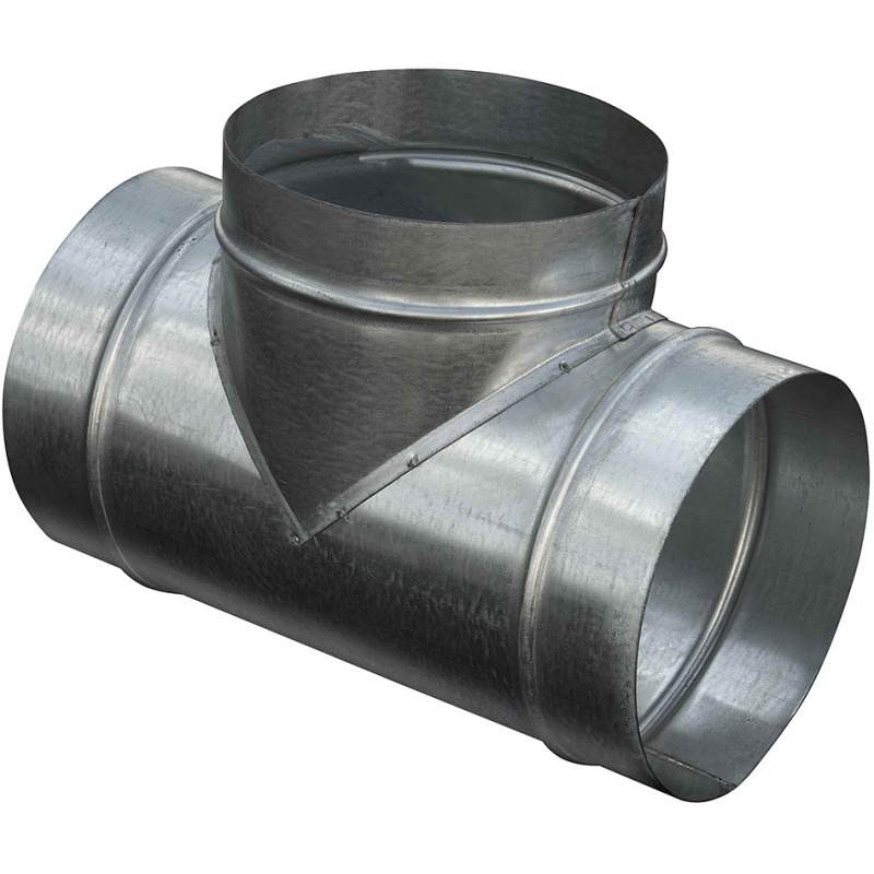Тройник оцинкованный Ø160 мм