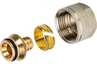 Фитинги компрессионные для труб PE-X 16х2,2х3/4″ STOUT