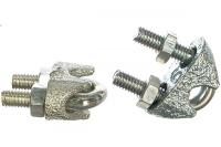 Дугообразный зажим троса 6мм DIN741