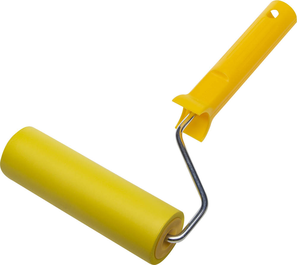 Валик прижимной STAYER MASTER в сборе, резиновый, бюгель 6мм, 44x150мм