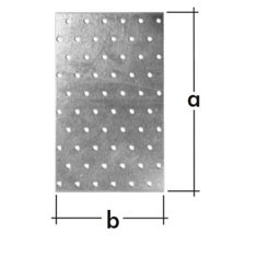 Соединительная пластина 40х100мм цена за 1шт