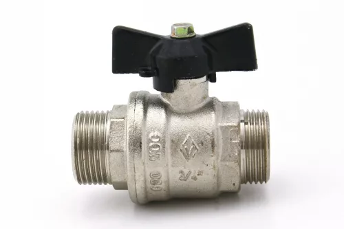 Кран BUGATTI (327) 1/2" ш/ш  бабочка