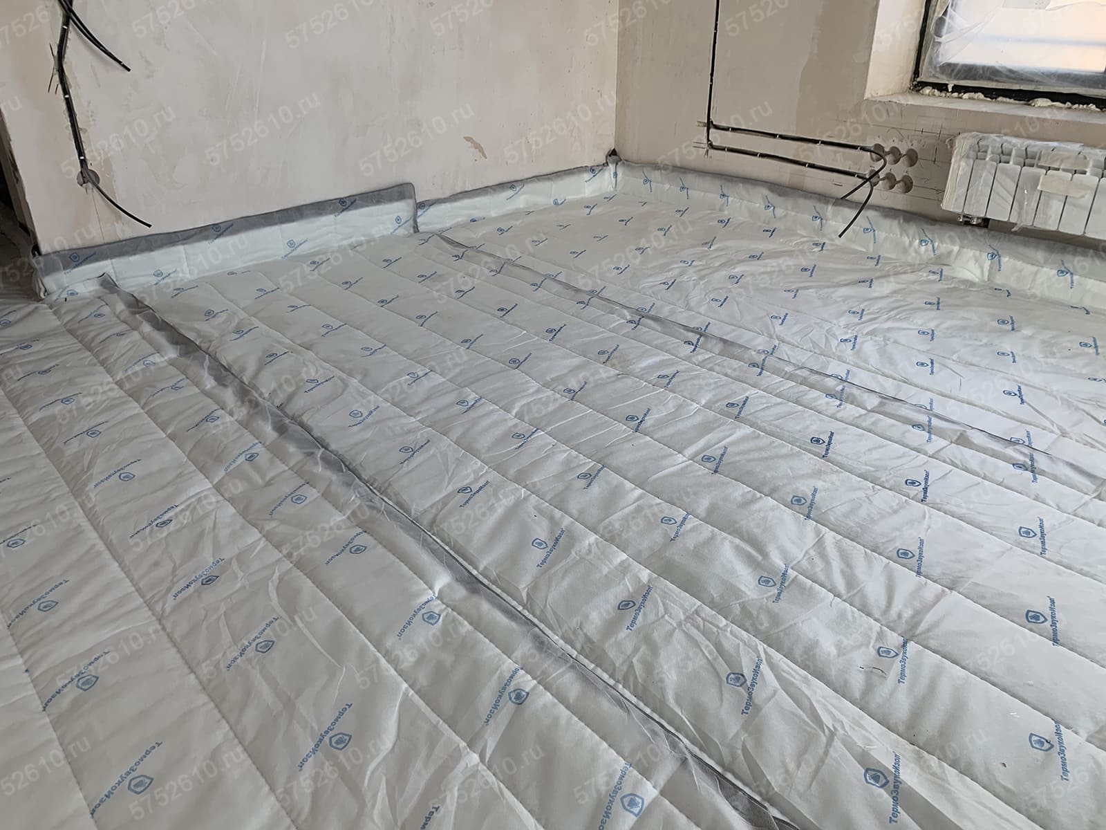 ТермоЗвукоИзол (ТЗИ) 10000х1500х14 мм (15м²)