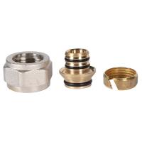 Фитинг компрессионный Rommer 20х2,0х3/4" «евроконус» для труб PEX-AL-PEXb (RFC-1021-002020)