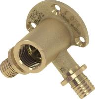 Тройник угловой с креплением TECEflex 16x1/2" ВР с внутренней резьбой латунный (арт. 768501)