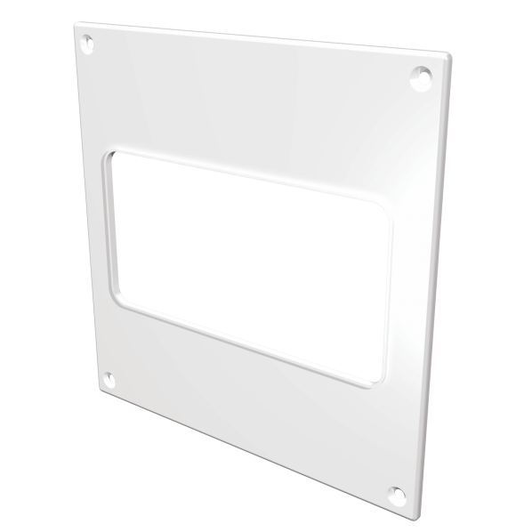 Настенная пластина пвх 55х110 мм плоских каналов