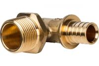 Угольник-переходник с наружной резьбой 20xR 3/4″ STOUT