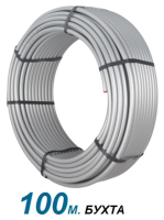 Труба стабильная Stout 20x2,9 мм. серая бухта 100 м.PE-Xc/Al/PE-Xc (SPS-0002-002029)