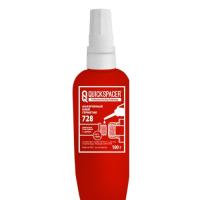 Анаэробный герметик сильной фиксации, красный QuickSpacer 728