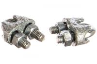 Дугообразный зажим троса 5мм DIN741