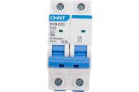 Выключатель автоматический модульный 2п C 50А 4,5кА NXB-63S CHINT