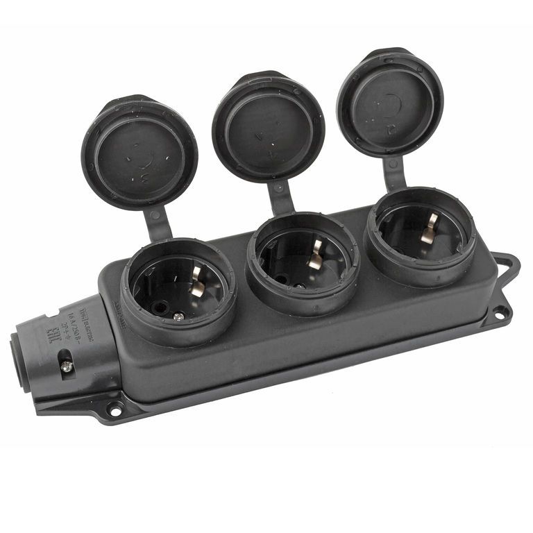 Колодка 3-я с крышкой каучук