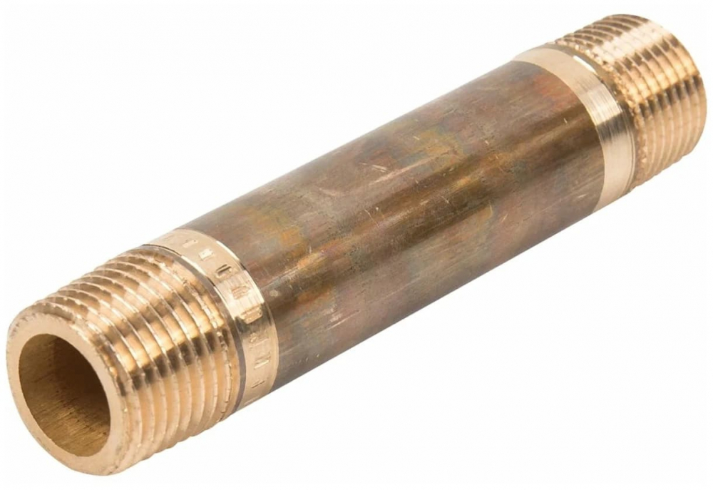 Ниппель Viega удлиненный, 140x1/2", бронза 319700