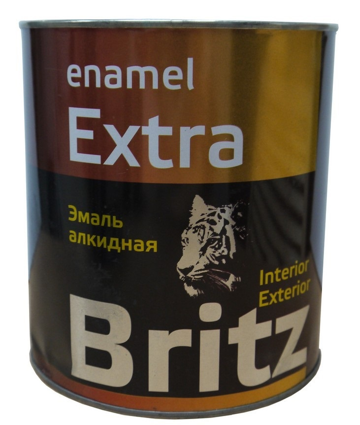 Эмаль ПФ-115 Алкидная Britz Прима синий 0.9кг