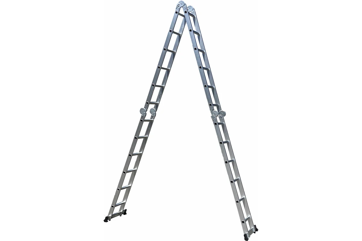 Лестница трансформер алюминиевая 4х6