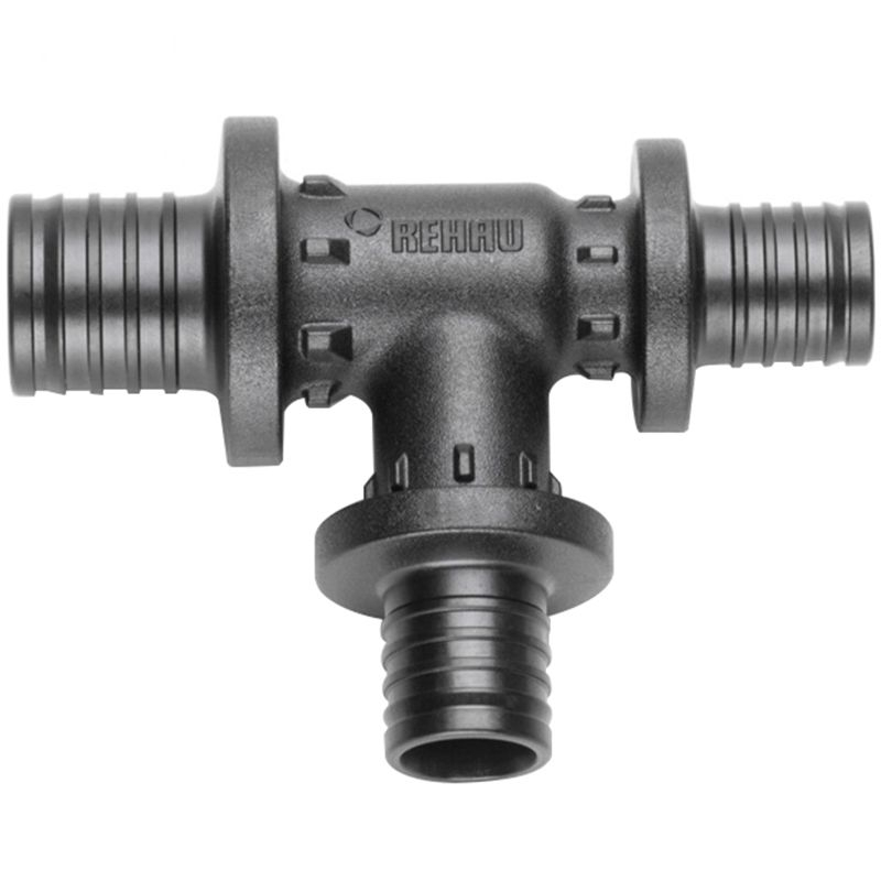Тройник Rehau Rautitan PX 40-32-32 мм с уменьшенным боковым и торцевым проходом 