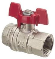 Кран шаровый Oventrop Optibal 1" ВВ арт. 1076108 маховик из алюминия