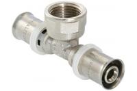 Тройник пресс перех. вн. 20х3/4х20