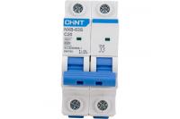 Выключатель автоматический модульный 2п C 20А 4,5кА NXB-63S CHINT