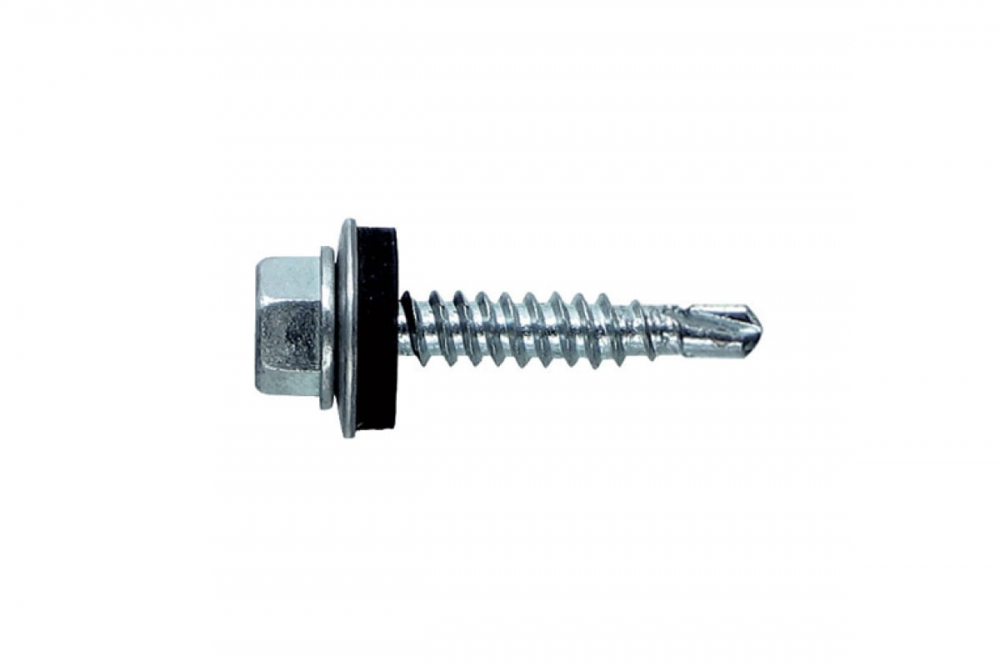 Саморезы кровельные 5,5х19 сверло цинк