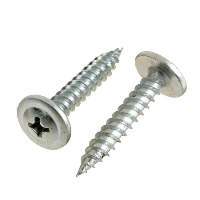 Саморез с прессшайбой острый 4,2х19 цинк 