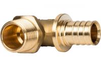 Угольник-переходник с наружной резьбой 25xR 3/4″ STOUT