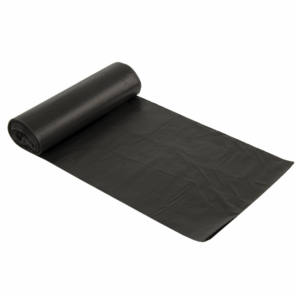 Мешок полиэтиленовый для мусора черный 120 л (10шт)