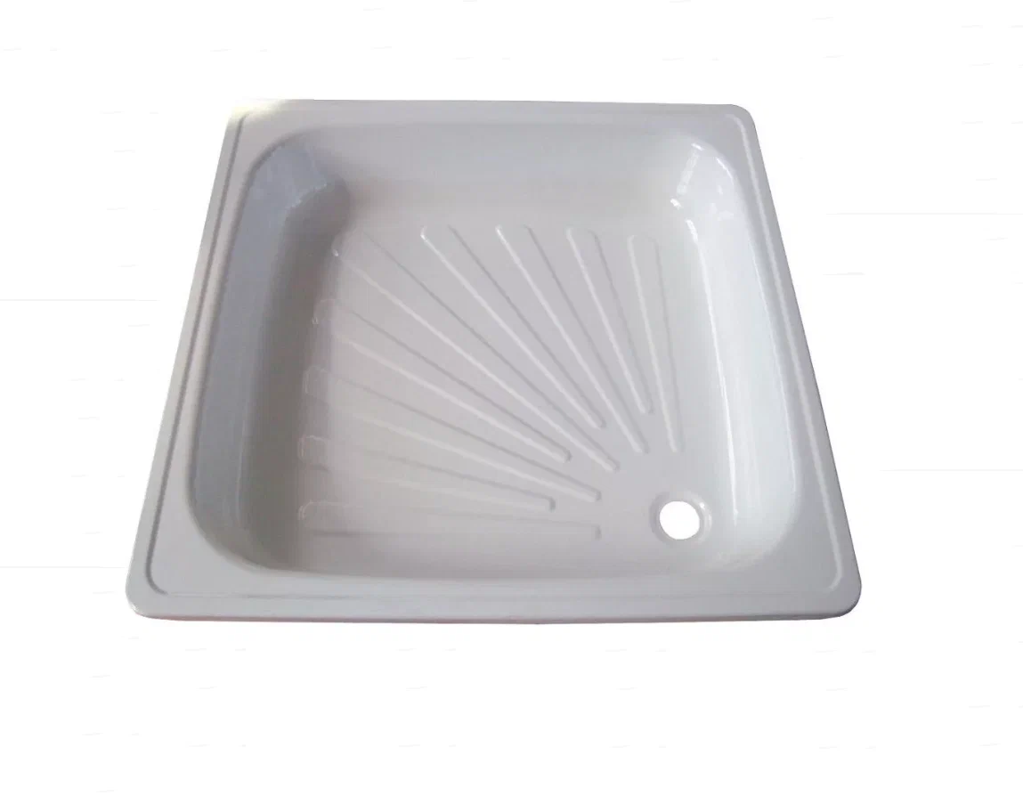 Душевой поддон 800х800мм стальной