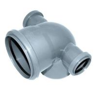 Отвод ф110-50-50-90* для канализации с двумя выходом правый и левый