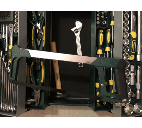 Набор инструмента 1/2, 1/4, KRAFTOOL GRAND 131 предметов