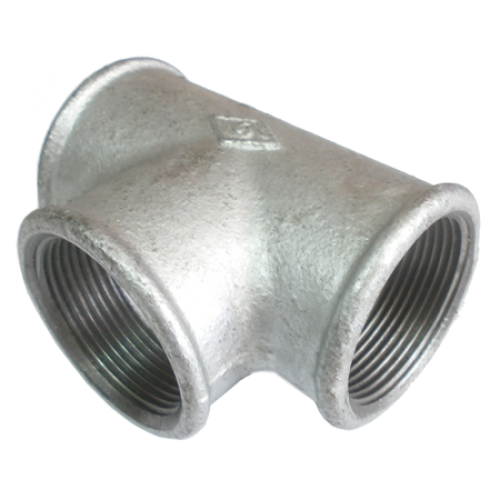 Тройник ф15 оцинк.
