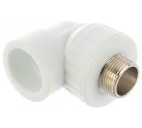 Угольник 90° градусов ∅40-1 1/4 с переходом на наружную резьбу