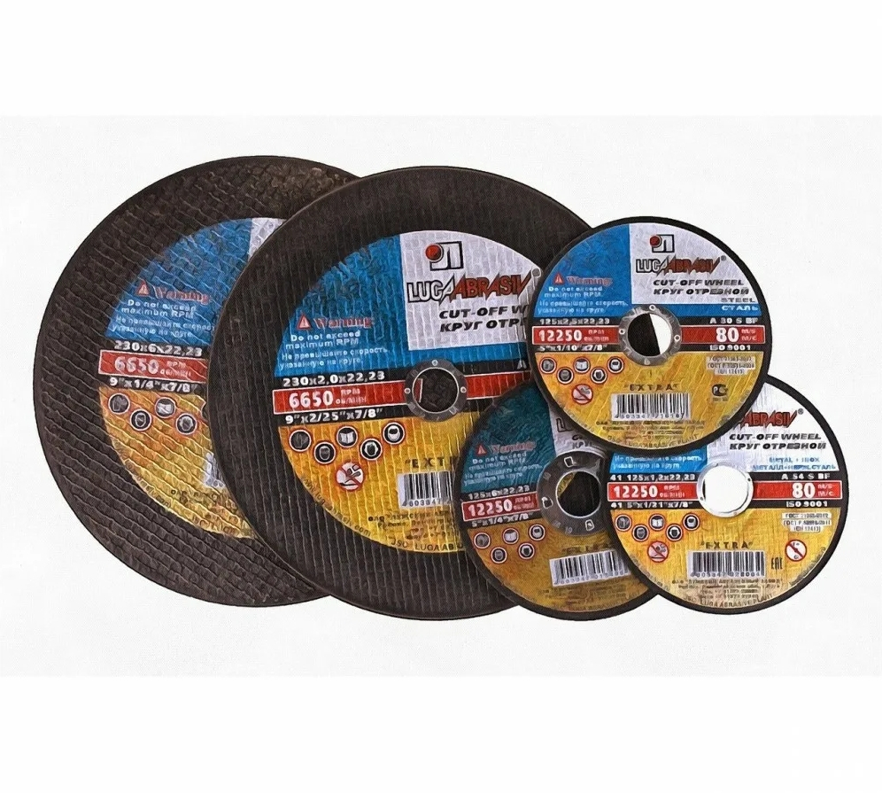 Диск отрезной по металлу "LUGA" 115x1.2x22.23