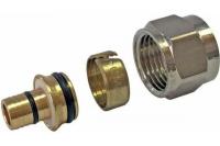 Фитинги компрессионные для труб PE-Xc/AL/PE-Xc 16х2,6х3/4″ STOUT