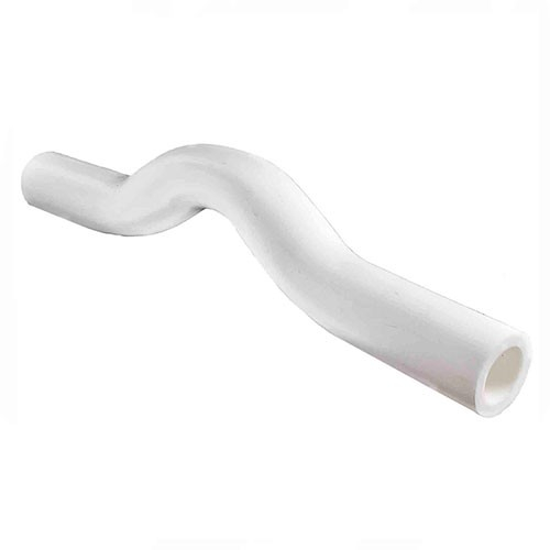 Обводная скоба белая, большая, ∅32 мм, наружная пайка